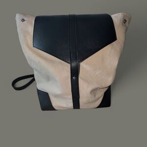 Deux lux Canvas & Leather Bookbag